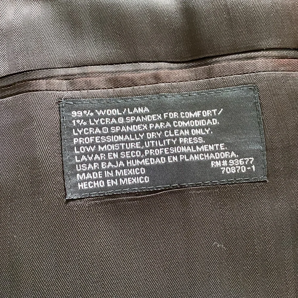 Suit jacket and pants